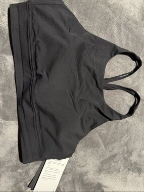 Soulcycle x Lululemon BLACK Ride and Reflect bra